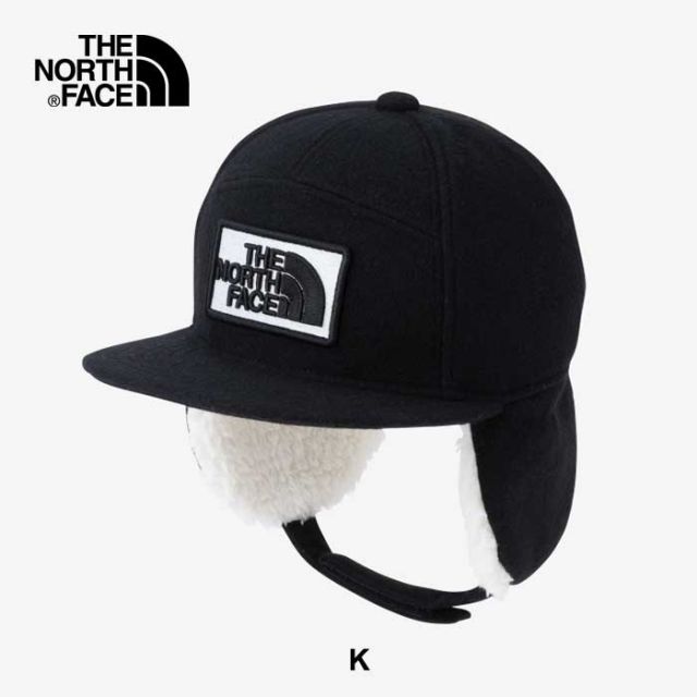 ザ・ノース・フェイス ウィンタートラッカーキャップ 帽子 秋冬 キャップ キッズ 耳当て THE NORTH FACE NNJ42321 K WIN TRUCKER CAP 女の子 男の子 ユニセックス 子ども  ノースフェイス (240821) 子供