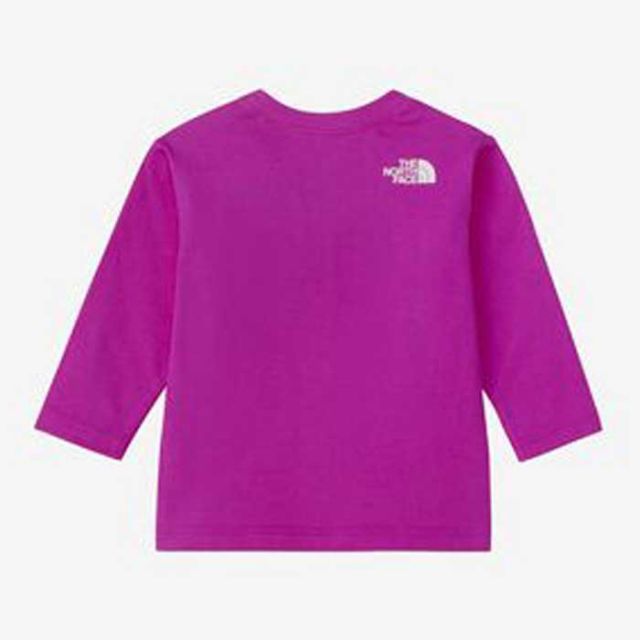 ザ・ノース・フェイス ロンt ベビー THE NORTH FACE NTB82401 B L/S GRA S-LOGO T ロングスリーブグラフィックスクエアロゴティー（ベビー）長袖Tシャツ UVケア 紫外線カット [メール便] (240821)