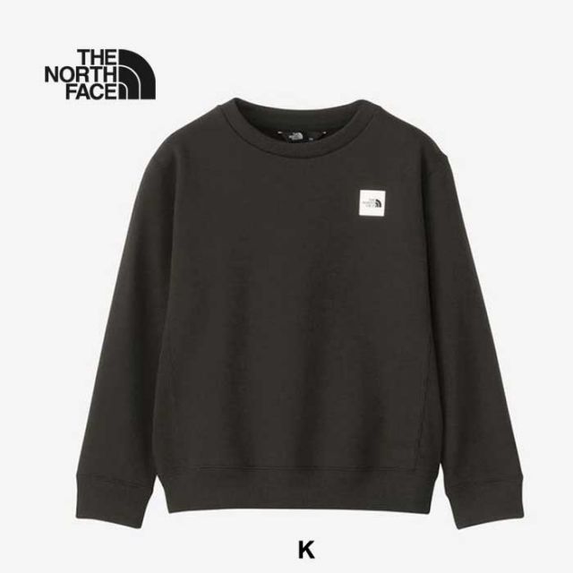 ザ・ノース・フェイス トレーナー キッズ THE NORTH FACE NTJ62431 S-BOX LOGO CREW スモールボックスロゴクルー スウェット トレーナー アウトドア 普段着  ノースフェイス (240917) 子供