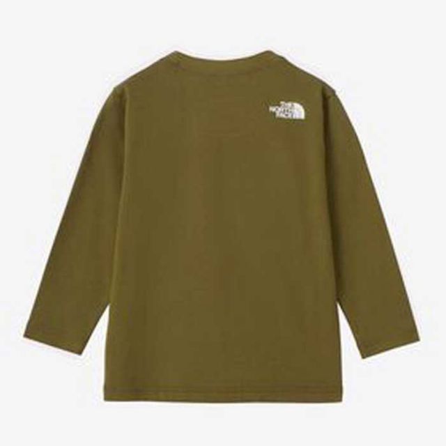 ザ・ノース・フェイス ロンt キッズ THE NORTH FACE NTT82435 T LS GRA S-LOGO T トドラーロングスリーブグラフィックスクエアロゴティー（キッズ）長袖Tシャツ UVケア ロゴT (240821) 子供ノースフェイス