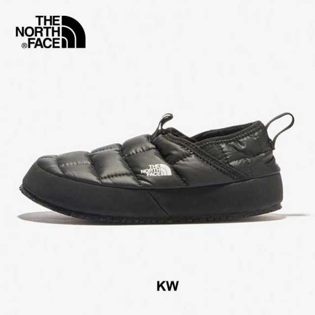 ザ・ノース・フェイス スニーカー キッズ ヌプシミュール II THE NORTH FACE K NUPTSE MULE NFJ02379 黒 ブラック 20cm-22cm キャンプ 防寒シューズ はっ水加工 (240821)
