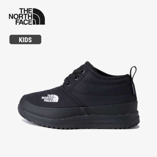ザ・ノース・フェイス ブーツ キッズ THE NORTH FACE NFJ52371 K NSE OB CHUKKA　ヌプシ オンボード ウォータープルーフ チャッカ（キッズ）ウィンターブーツ 防水 冬 ノースフェイス (240821) 子供