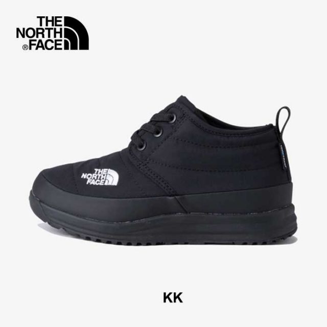 ザ・ノース・フェイス ブーツ キッズ THE NORTH FACE NFJ52371 K NSE OB CHUKKA　ヌプシ オンボード ウォータープルーフ チャッカ（キッズ）ウィンターブーツ 防水 冬 ノースフェイス (240821) 子供