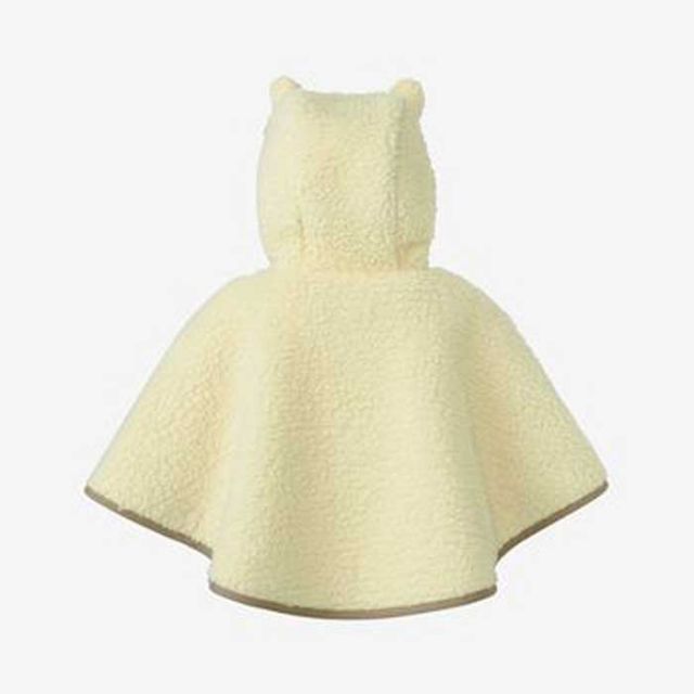 ザ・ノース・フェイス ポンチョ ベビー 赤ちゃん THE NORTH FACE NAB72402 B CUDDLE F PONCHO カドルフリースポンチョ フリース もこもこ 耳付きフード付き 防寒 軽量 保温 秋冬 キッズアウター 新生児 プレゼント ギフト  (240917)