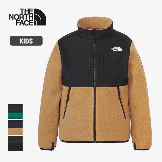 ザ・ノース・フェイス ジャケット キッズ デナリジャケット フリース THE NORTH FACE NAJ72456 DENALI JACKET アウトドア 通学 男の子 女の子 ユニセックス ブラウン グリーン ブラック 120cm - 150cm (240917) 子供