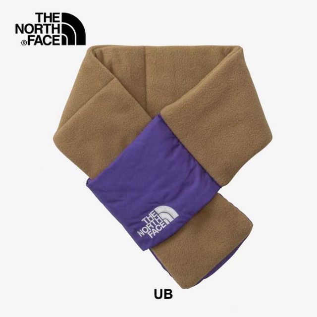 ザ・ノース・フェイス マフラー ベビー キャンベルフリースマフラーTHE NORTH FACE NNB72411 B CAMP F MUFFLER ネックカバー マイクロフリース 秋冬 ブルー ブラウン ニュートープ 赤ちゃん ギフト ノースフェイス  出産祝い (240926) 子供