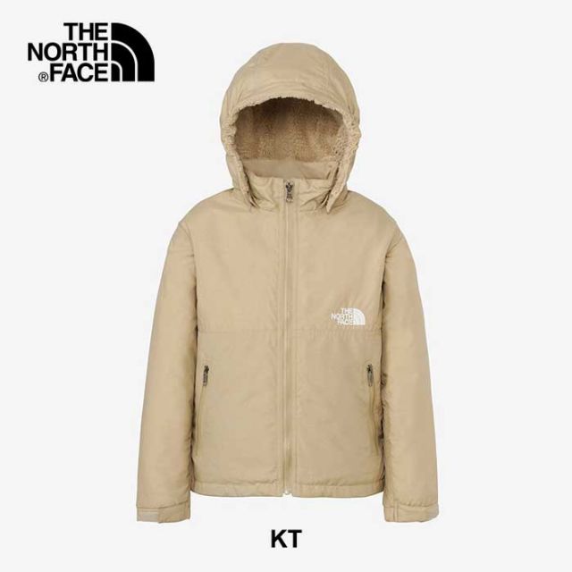 ザ・ノース・フェイス ジャケット キッズ 子供 コンパクトノマドジャケット THE NORTH FACE NPJ72451 COMPACT NOMAD JK 男の子 女の子 ユニセックス 上着 撥水 フリース ブラック ケルプタン 秋冬 110cm - 140cm (240917)