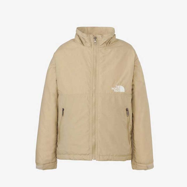 ザ・ノース・フェイス ジャケット キッズ 子供 コンパクトノマドジャケット THE NORTH FACE NPJ72451 COMPACT NOMAD JK 男の子 女の子 ユニセックス 上着 撥水 フリース ブラック ケルプタン 秋冬 110cm - 140cm (240917)