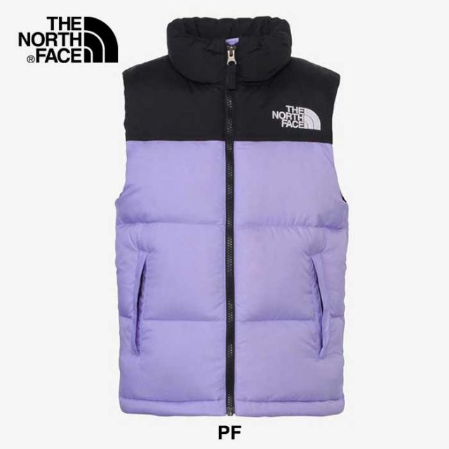 ザ・ノース・フェイス ヌプシベスト  ベスト キッズ THE NORTH FACE NDJ92430 NUPTSE VEST ダウンジャケット ダウンベスト 親子ペアルック アウトドア キャンプ ノースフェイス (240926) 子供