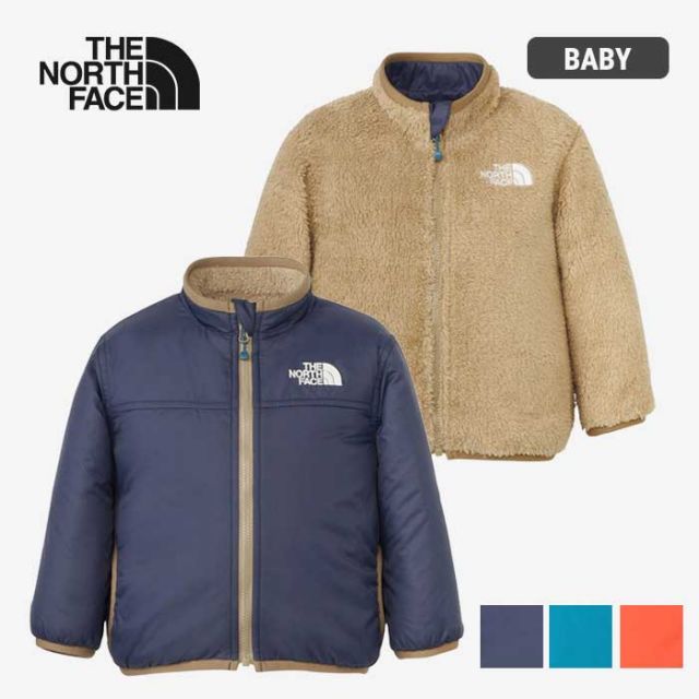 ザ・ノース・フェイス ジャケット ベビー アウター リバーシブルコージージャケット  THE NORTH FACE NYB82444 B RE COZY JACKET ダウンジャケット 秋冬 アウトドア 80cm / 90cm  ノースフェイス  出産祝い (240926) 子供