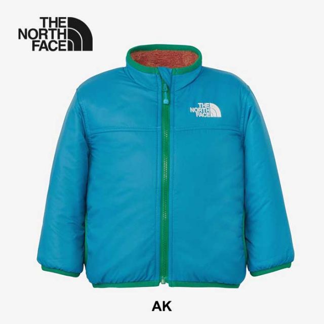 ザ・ノース・フェイス ジャケット ベビー アウター リバーシブルコージージャケット  THE NORTH FACE NYB82444 B RE COZY JACKET ダウンジャケット 秋冬 アウトドア 80cm / 90cm  ノースフェイス  出産祝い (240926) 子供