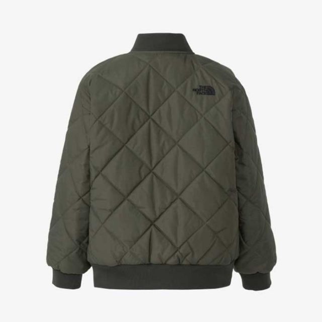 ザ・ノース・フェイス ジャケット キッズ キルティングインサレーションジャケット THE NORTH FACE NYJ82430 QUILTING INS JK 女の子 男の子 はっ水 秋冬 ブラウン ニュートープ アウター 上着 120cm 130cm 140cm 150cm (240926)