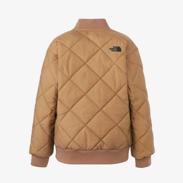 ザ・ノース・フェイス ジャケット キッズ キルティングインサレーションジャケット THE NORTH FACE NYJ82430 QUILTING INS JK 女の子 男の子 はっ水 秋冬 ブラウン ニュートープ アウター 上着 120cm 130cm 140cm 150cm (240926)
