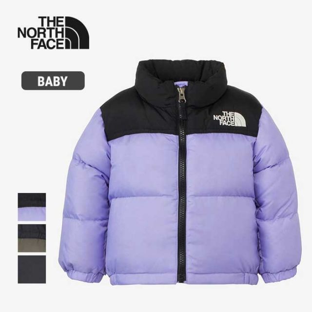 ザ・ノース・フェイス ジャケット ベビー ヌプシジャケット THE NORTH FACE NDB92450 B NUPTSE JACKET 男の子 女の子 ユニセックス 男女兼用 子ども 秋冬 防寒 ダウン 上着 ナイロン ブラック パープル ニュートープ  親子コーデ ペアルック 赤ちゃん 80 / 90cm (241023)