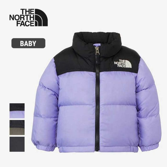 ザ・ノース・フェイス ジャケット ベビー ヌプシジャケット THE NORTH FACE NDB92450 B NUPTSE JACKET 男の子 女の子 ユニセックス 男女兼用 子ども 秋冬 防寒 ダウン 上着 ナイロン ブラック パープル ニュートープ  親子コーデ ペアルック 赤ちゃん 80 / 90cm (241023)