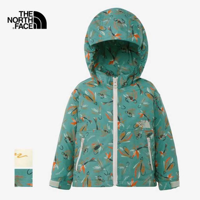 ザ・ノース・フェイス ジャケット ベビー THE NORTH FACE NPB22511 BABY NV COMPACT JK ノベルティコンパクトジャケット ベビー はっ水ウインドブレーカー 通園用 ジャケット 赤ちゃん 記名ラベル付き プレゼント ノースフェイス メール便(250126)