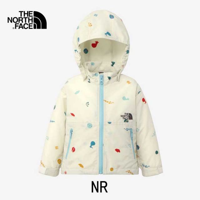 ザ・ノース・フェイス ジャケット ベビー THE NORTH FACE NPB22511 BABY NV COMPACT JK ノベルティコンパクトジャケット ベビー はっ水ウインドブレーカー 通園用 ジャケット 赤ちゃん 記名ラベル付き プレゼント ノースフェイス メール便(250126)
