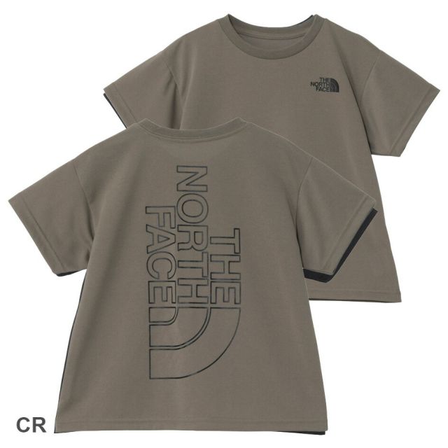 ザ・ノース・フェイス キッズTTHE NORTH FACE NTT32578 T S/S BIG ROOT TEE （トドラーショートスリーブビッグルートティー 半袖Tシャツ リサイクルポリエステル ゆったり アウトドア 通園通学 キッズ）メール便  ノースフェイス (2502)