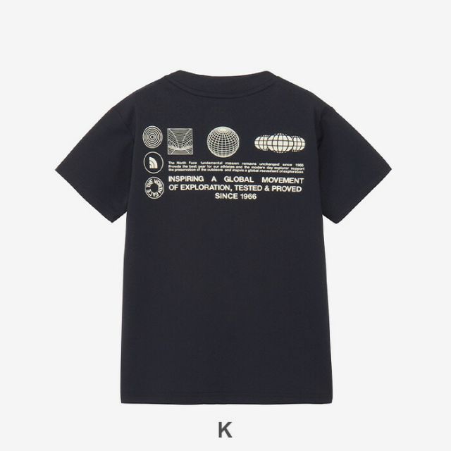 ザ・ノース・フェイス THE NORTH FACE NTJ12563 S/S SUNSHADE TEE WD 160 ショートスリーブサンシェードティー 水着 ラッシュガードメール便 子供