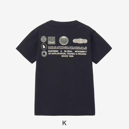 ザ・ノース・フェイス THE NORTH FACE NTJ12563 S/S SUNSHADE TEE WD 160 ショートスリーブサンシェードティー 水着 ラッシュガードメール便 子供