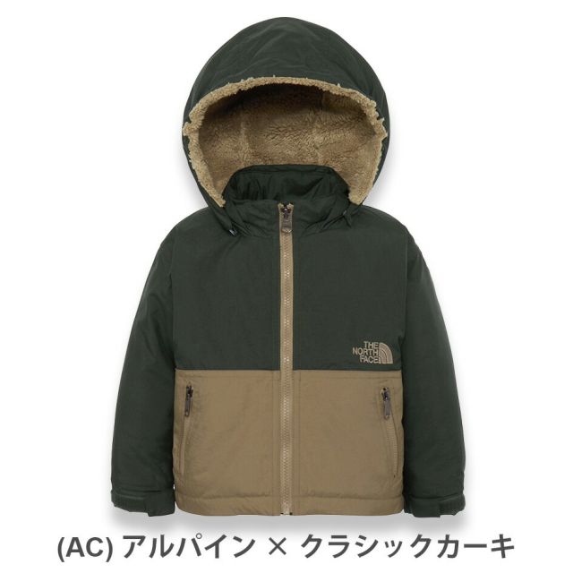 ザ・ノース・フェイス THE NORTH FACE NPB72551 B COMPACT NOMAD JK コンパクトノマドジャケット ベビー