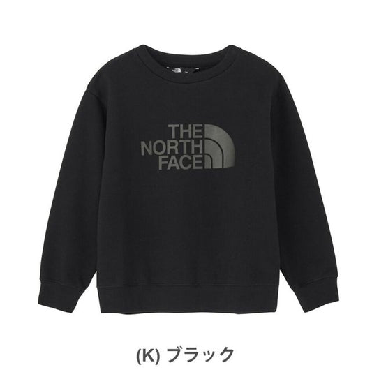 ザ・ノース・フェイス スウェットグラフィッククルー キッズ NTJ62561 THE NORTH FACE NTJ62561 SWEAT GRAPHIC CR 裏起毛 スウェット トレーナー ロゴ クルーネック ジュニア 子供服 長袖 スウェットシャツ 防寒 カジュアル