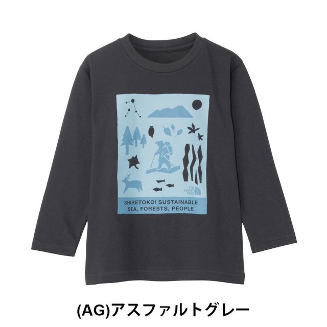 THE NORTH FACE NTT82530ST T L/S SHIRETOKO