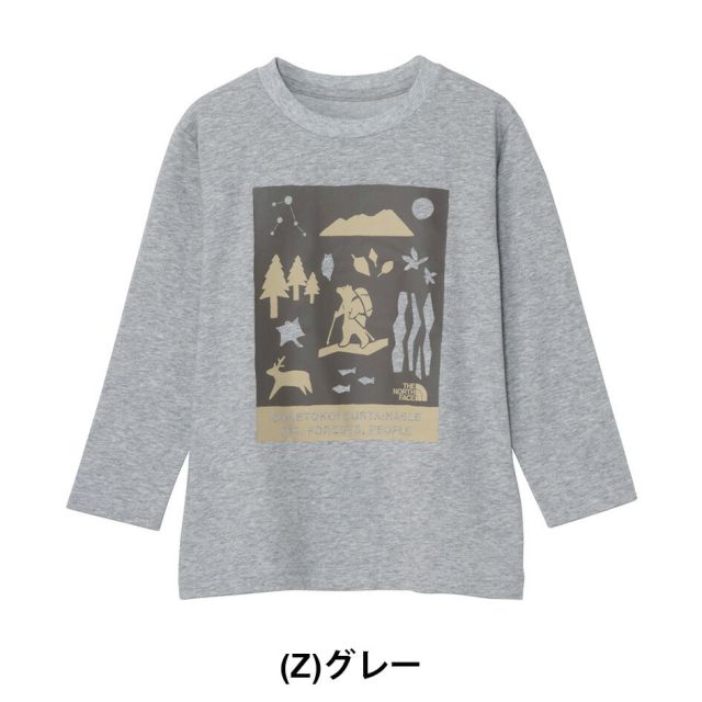 THE NORTH FACE NTT82530ST T L/S SHIRETOKO