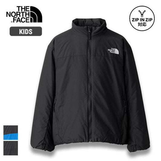 ザ・ノース・フェイス コンバートクロスジャケット キッズ ジップインジップ 中綿 HEATSEEKER 軽量 保温 ZIP IN ZIP対応 スタッフサック付き 通学THE NORTH FACE Convert Cross Jacket Kids NYJ82505 Insulated Jacket CONVERT CROSS JK