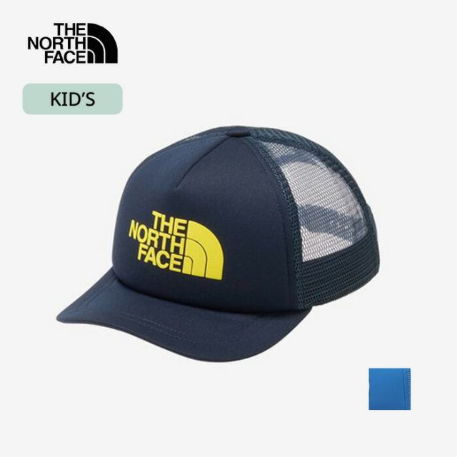 THE NORTH FACE ザ・ノース・フェイス NNJ02604 K LOGO MESH CAP キッズ メッシュキャップ キャップ 帽子 ロゴキャップ 通気性 サイズ調整可能 アウトドア キャンプ 通学 公園 マリーナブルー UN アーバンネイビー KM KL