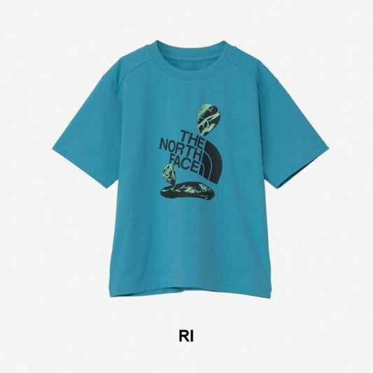 THE NORTH FACE ザ・ノース・フェイス NTJ12635 S/S ACTIVE WATER T キッズ 半袖Tシャツ 水陸両用 ラッシュTシャツ UVカット ストレッチ アウトドア キャンプ 川遊び 海水浴 プール ジュニア RI WD 120 130 140 150 160メール便