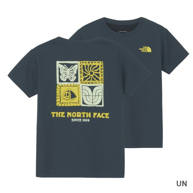 ザ・ノース・フェイス キッズ Tシャツ 半袖 虫よけ UVカット 速乾 THE NORTH FACE NTJ12637 ノースフェイス ショートスリーブTNFビーフリーグラフィックティー 子供 メール便 (260321)