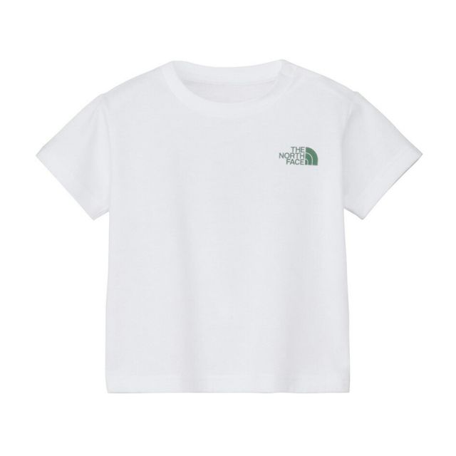 ザ・ノースフェイス 半袖Tシャツ ベビー ショートスリーブシレトコトコティー NTB32642ST オーガニックコットン UVケア 子供用 THE NORTH FACE S/S SHIRETOKO TOKO TEE メール便 (260228)