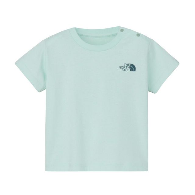 ザ・ノースフェイス 半袖Tシャツ ベビー ショートスリーブシレトコトコティー NTB32642ST オーガニックコットン UVケア 子供用 THE NORTH FACE S/S SHIRETOKO TOKO TEE メール便 (260228)