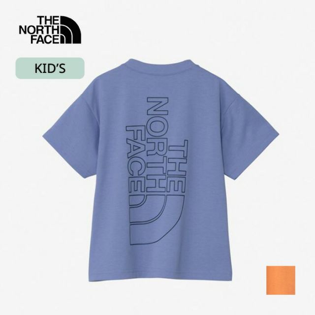 THE NORTH FACE ザ・ノース・フェイス S/S Square Logo Graphic Tee NTT32605 T S/S BIG ROOT TEE キッズ 半袖Tシャツ ロゴT グラフィックTシャツ 子供服 ジュニア アウトドア キャンプ 通学 バックプリント OO PG 110 120メール便