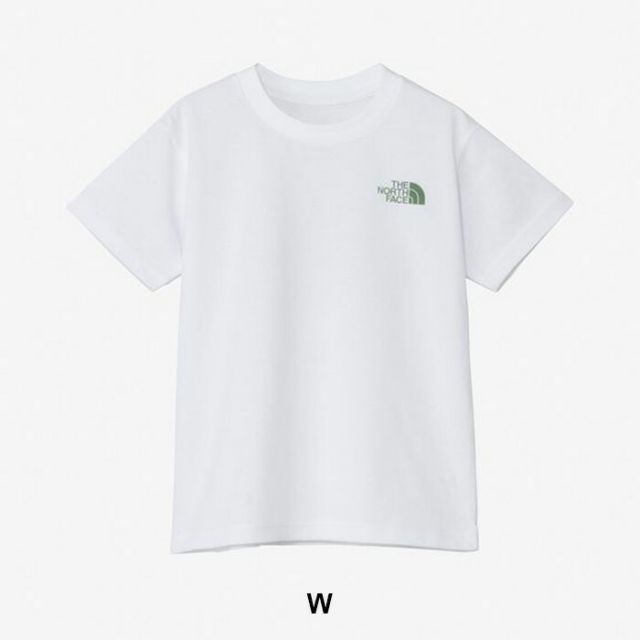 THE NORTH FACE ザ・ノース・フェイス NTT32642ST T S/S SHIRETOKO T キッズ 半袖Tシャツ ロゴT 子供服 ジュニア 男の子 女の子 アウトドア キャンプ 通学 グラフィックTシャツ バックプリント OF W 110 120メール便
