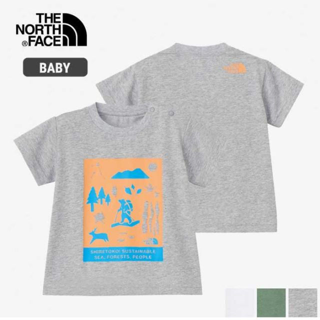 THE NORTH FACE NTB32534ST B S/S SHIRETOKO T