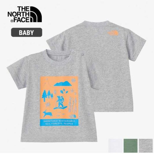 THE NORTH FACE NTB32534ST B S/S SHIRETOKO T