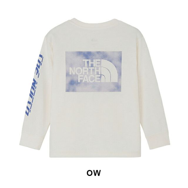 ノースフェイス ロングスリーブミディグラフィックティー キッズ NTJ82670 THE NORTH FACE 長袖 Tシャツ ロンT 130 140 150 160 速乾 UVケア 抗菌防臭 スポーツ アウトドア 子供服 NTJ82670 L/S MDY GR TEE (260806) メール便