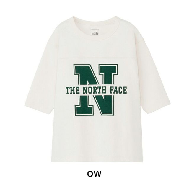 ノースフェイス スリークウォーターグラフィックティー キッズ NTJ82641 THE NORTH FACE Tシャツ 七分袖 130 140 150 160 UVケア ロゴ 子供服 ジュニア アウトドア NTJ82641 3/4 GRAPHIC TEE (260806). メール便