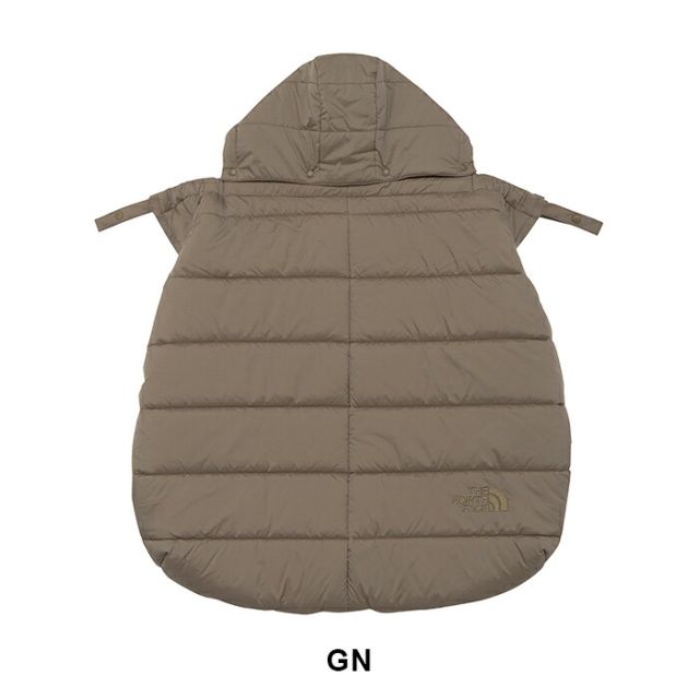 ノースフェイス シェルブランケット ベビー NNB72501 THE NORTH FACE Baby Shell Blanket 抱っこ紐 ベビーカー 防寒 ブランケット 赤ちゃん はっ水 保温 パッカブル フード 秋冬 キャンプ NNB72501 B SHELL BLANKET (260806)