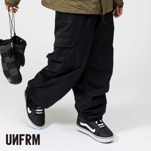 ユニフォーム アウトドア スタンダード UNFRM スノーボードウェア スノーボードパンツ AW-0507 MILITARY SNOW CARGO PANTS
