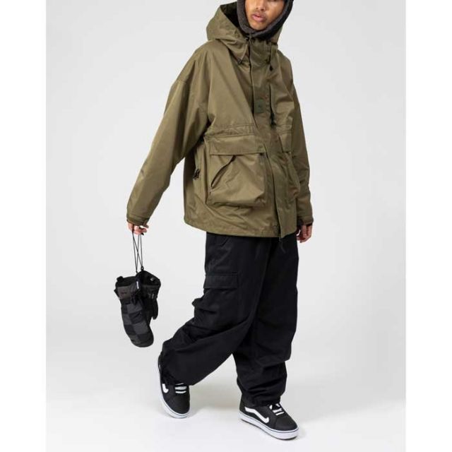 ユニフォーム アウトドア スタンダード UNFRM スノーボードウェア スノーボードパンツ AW-0507 MILITARY SNOW CARGO PANTS