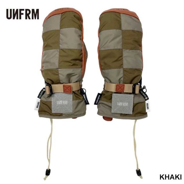 UNFRM AW-3714 MILITARY PATCHWORK MITTEN GLOVE