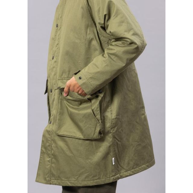 UNFRM AW-1115 V GABA BAL COLLAR FIELD P COAT