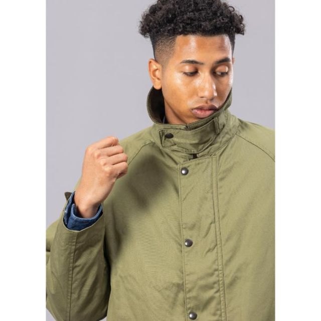 UNFRM AW-1115 V GABA BAL COLLAR FIELD P COAT