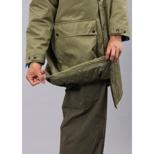 UNFRM AW-1115 V GABA BAL COLLAR FIELD P COAT