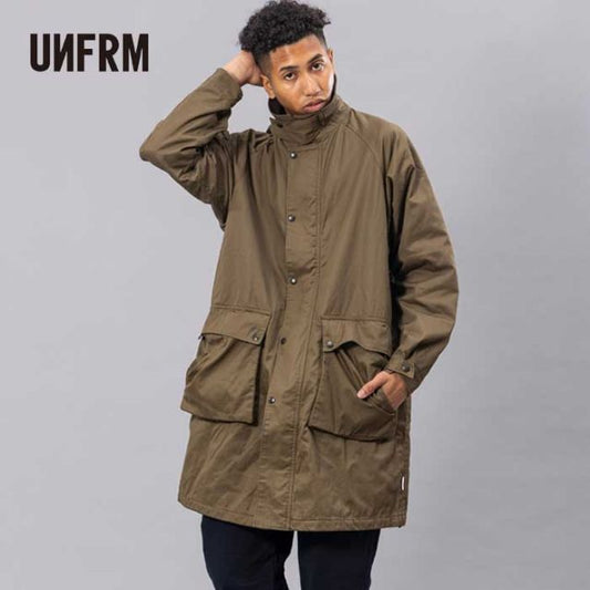 UNFRM AW-1115 V GABA BAL COLLAR FIELD P COAT