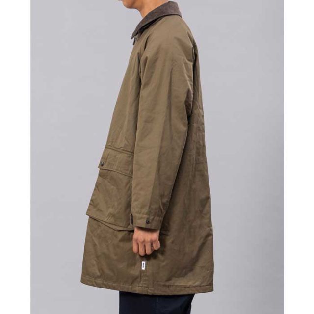 UNFRM AW-1115 V GABA BAL COLLAR FIELD P COAT