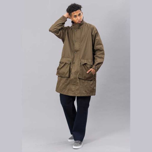UNFRM AW-1115 V GABA BAL COLLAR FIELD P COAT